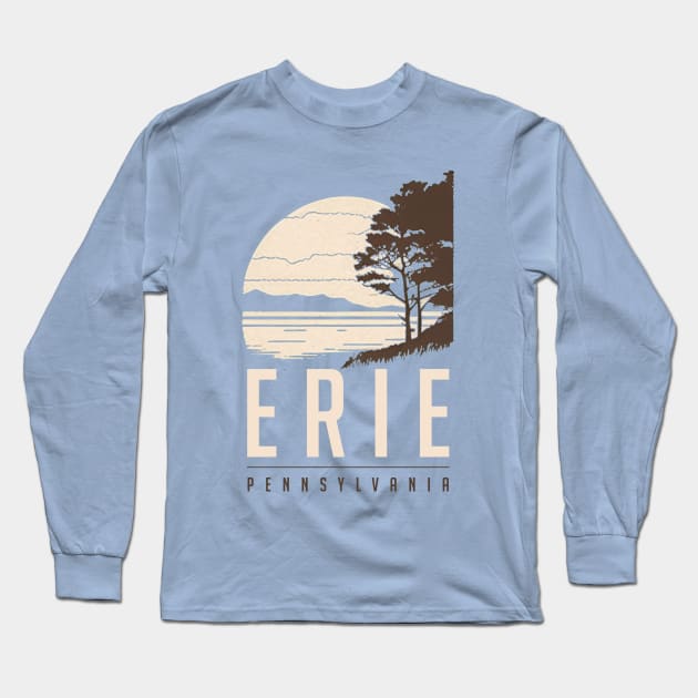 Erie Pennsylvania Long Sleeve T-Shirt by mbloomstine